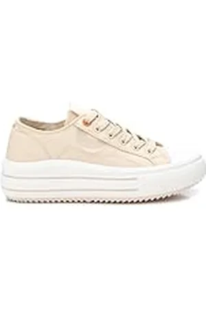 Refresh Zapatilla Mujer Beige - Calzado Cómodo y Versátil - Moda Casual - Modelo 17271905 (Talla 40)