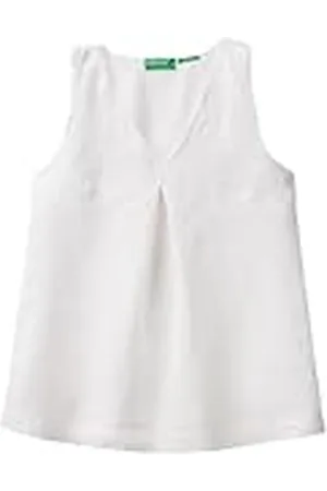 Benetton Blusa 5bmldq06w Camisa, , XS para Mujer