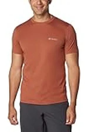 Columbia Hombre Camiseta de Manga Corta, Zero Rules