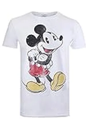 Disney Vintage Mickey Camiseta, , S para Hombre