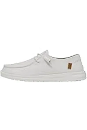 Hey dude Wendy, Mocasín Mujer, Blanco (Chambray White), 36 EU