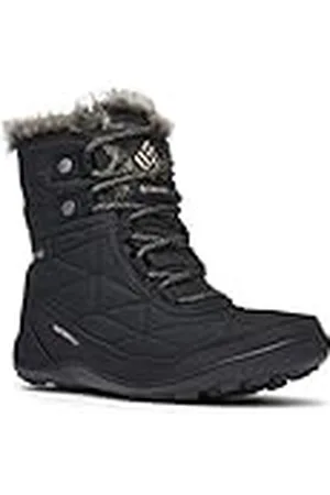 Columbia Minx Shorty III Botas de nieve para mujer, Negro Black X Pebble, 36 EU