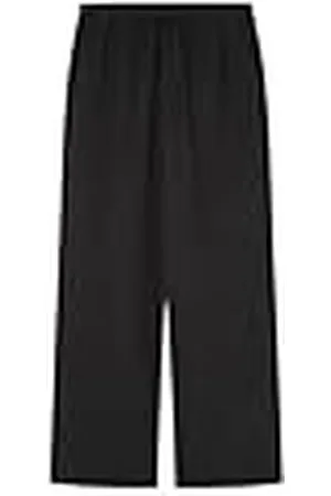 Springfield Jogger de Pata Ancha de sastrería con Cintura elástica y Cordones Pantalones, , 38 para Mujer