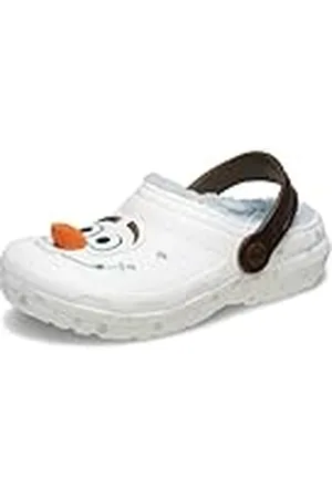 Crocs Frozen Olaf Lined Classic Clog K, Zuecos Unisex niños, , 33/34 EU