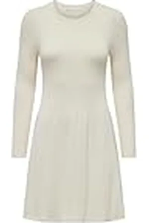 ONLY Onlalma L/S O-Neck Dress Knt Noos Vestido, , XL Mujeres