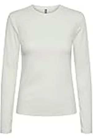 Pieces® Pcruka LS Top Noos, Camiseta de Manga Larga para Mujer, , M