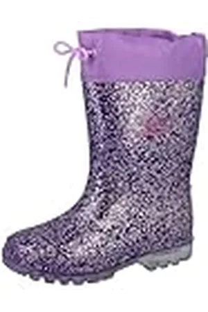 LICO Niños Powerlight W Blinky Botas de agua, Morado (Lila/ Pink/ Silber), 26 EU