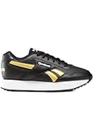 Reebok Glide Ripple, Zapatillas Mujer, Black/FTWWHT/Goldmt, 39 EU