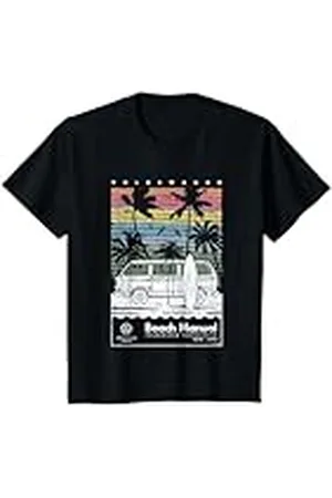 Volkswagen Niños Transporter Type 2 T3 Manual de playa Niños Camiseta