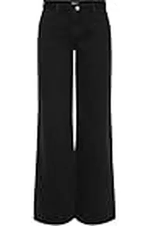 Pieces® Pcselma LW Wide Jeans Bl102 Noos BC Vaqueros Anchos, , 28W x 30L para Mujer