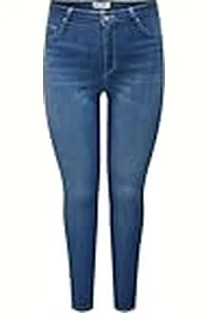 ONLY Carstorm Life HW SK P Up Dnm Bj564 Noos Vaqueros Ajustados, , 52W / 32L Mujeres