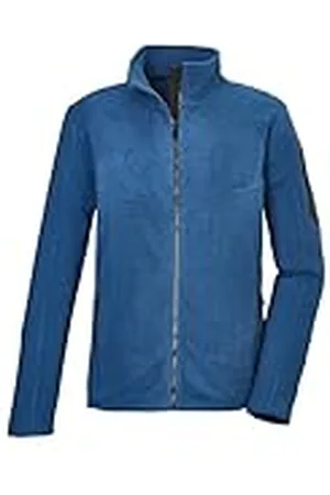 Killtec Hombre Chaqueta de micropolar/chaqueta de polar con cuello alto KOW 90 MN KNTFLC JCKT, dunkelblau, S, 41823-000