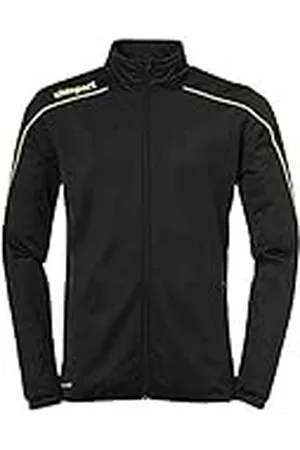 Uhlsport Stream 22 Classic Jacket Chaqueta con Cuello Alto, Unisex niños, Black/Lime Yellow, 140