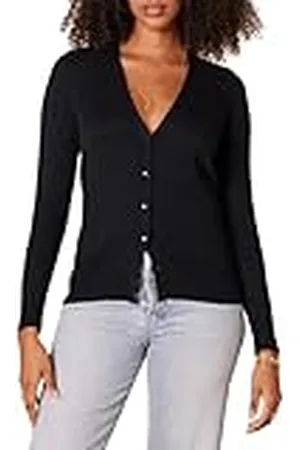Amazon Jersey Ligero con Cuello de Pico (Disponible en Tallas Grandes) Mujer, , M