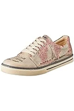 Dogo Sneakers, Zapatillas de Mujer, Paris Mon Amour, Zapatos Veganos Estampados,40 EU