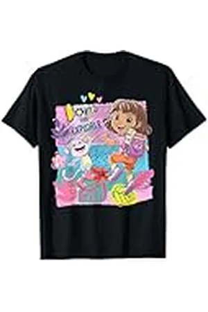 Dora Y botas y mochila Camiseta