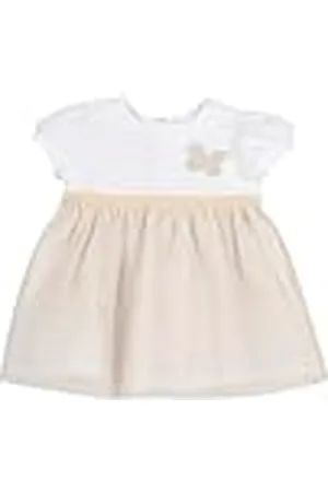 chicco Elegante Vestido de Manga Corta, Bebé-Niñas, , 18 Meses