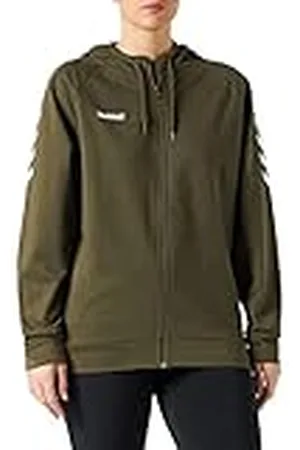 Hummel Mujer HMLGO Cotton Zip Hoodie Woman Sudadera, , XL