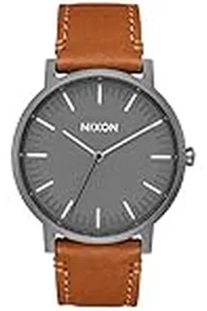 Nixon Reloj Analógico para Unisex Adultos de Cuarzo con Correa en Cuero A1058-2494-00