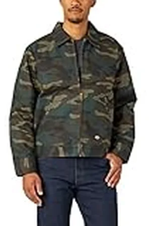 Dickies Chaqueta Aislante Eisenhower con Cremallera Frontal Ropa Exterior de Trabajo, , X-Large para Hombre