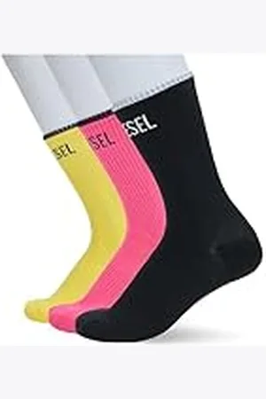 Diesel Skm-ray-threepack Calzino Calcetines, , S para Hombre