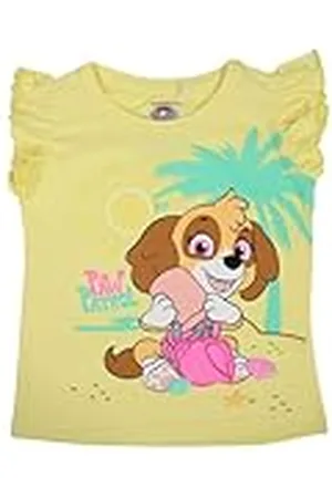 Disney Camiseta de Manga Corta niña Paw Patrol T-Shirt, , 4 años Unisex Kids