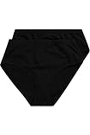 Ulla Popken Slips, 2er-Pack, Uni, Biobaumwolle Ropa Interior, , 50-52 Mujeres