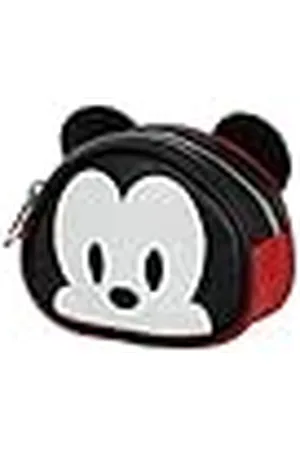 Disney Face Monedero Head, Rojo, 12.5 x 9.5cm