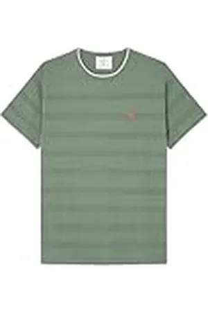 Springfield SPRINGFILED Jersey manga corta estructura, Suéter Hombre, green, M