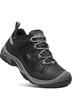 Keen Circadia Waterproof, Zapatos para Senderismo Hombre, Black/Steel Grey, 39.5 EU