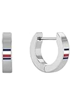 Tommy Hilfiger Jewelry Pendientes Aros Huggies para Hombre de Acero Inoxidable - 2790380