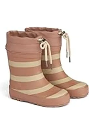 WHEAT Botas de Goma térmicas para niños, Unisex, 100% Caucho Natural, Zapatos para Lluvia, , 25 EU