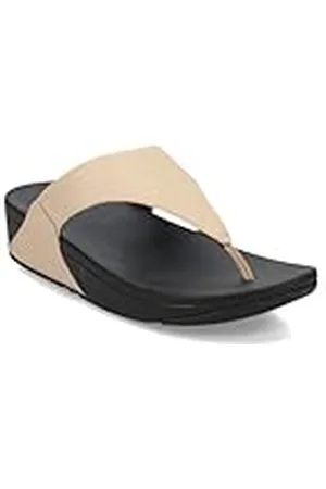 FitFlop Lulu Leather Toepost, Sandalia Mujer, , 36 EU