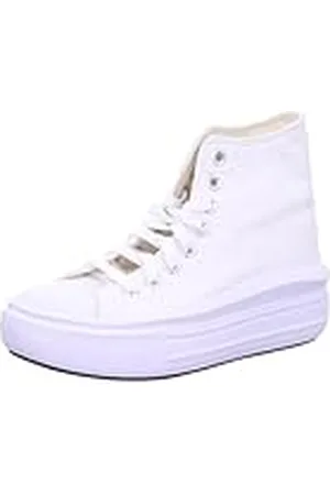 Converse Move Platform Hi Zapatillas Blancas para Mujer-UK 4 / EU 36.5