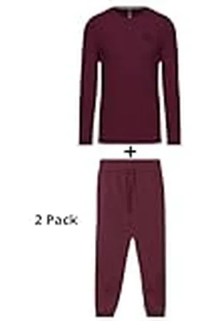 American College Pyjama Polaire pour Enfant Garçon Juego de Pijama, , 16 años (Pack de 2) para Niños