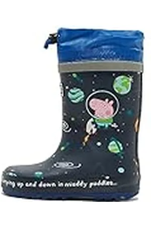 Regatta Peppa Pig - Goma Splash Welly con cordón ajustable