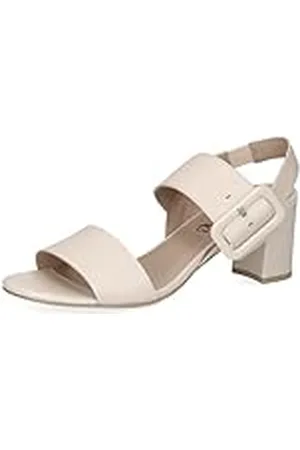 Caprice Mujer 9-28306-42, Sandalia con talón, Cream Perlato, 37 EU