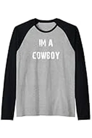 Buy Cool Shirts Soy un vaquero Camiseta Manga Raglan
