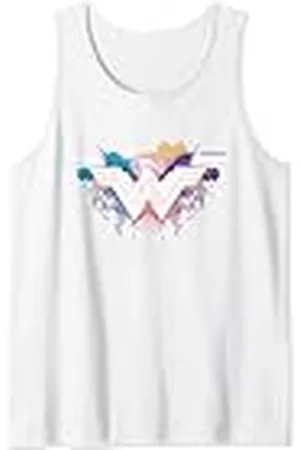 DC Comics Originals Batman V Superman Wonder Woman Watercolour Logo 1 Camiseta sin Mangas