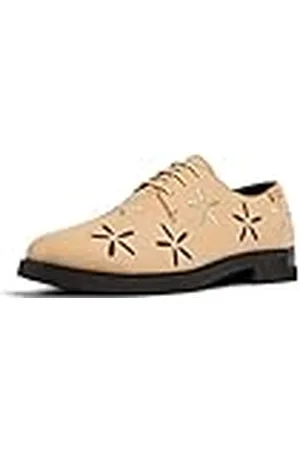 Camper Iman K200685, Zapatos de Cordones Oxford, Mujer, Beige 027 TWS, 40 EU