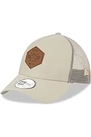 New Era Heritage Patch Beige A-Frame Gorra de Camionero Ajustable