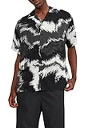 JACK & JONES Jcojeff AOP Resort Shirt SS Relax Camisa de Manga Corta, , S para Hombre