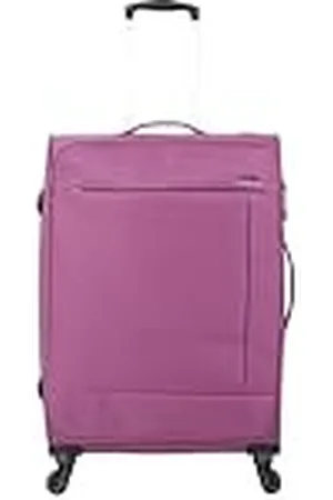 TOTTO Maleta de Viaje Tela, Modelo Travel Lite M, Maleta Mediana, 45.5 x 66 x 23.5 cm, Capacidad 54L, Ruedas 360º, Manija Telescópica, Correa de Compresión Interna, Candado TSA, Color Rosa