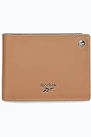 Reebok Switch Cartera Horizontal con Monedero Marrón 11x8x1 cms Piel