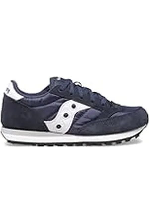 Saucony Jazz Original, Zapatillas, Navy/White, 37.5 EU Estrecho