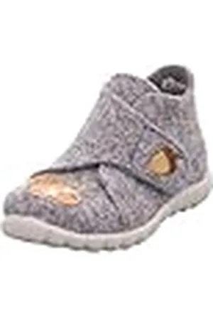 Superfit Happy, Mule Niñas, Gris (Multicolor 2000), 21 EU
