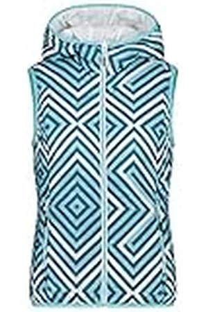 CMP Chaleco mujer reversible con capucha fija, , XXL