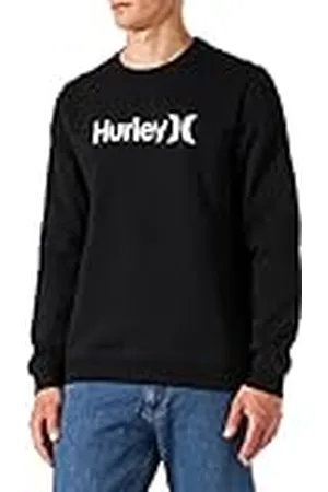 Hurley M OAO Solid Crew Fleece Sudadera, , M Hombre