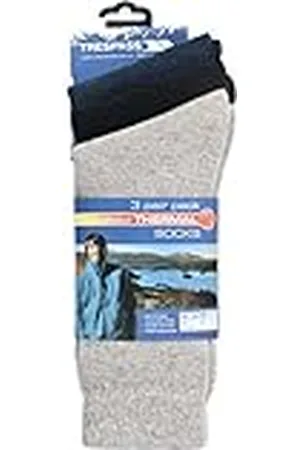 Trespass Sliced Calcetines de Invierno (3 Pares), Hombre, , Talla 4-7