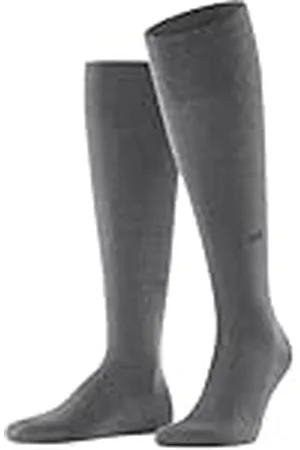 Burlington Leeds M Kh algodón lana lisos 1 par, Calcetines largos Hombre, , 40-46